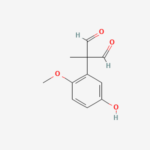 2-(5-Hydroxy-2-methoxyphenyl)-2-methylmalonaldehyde