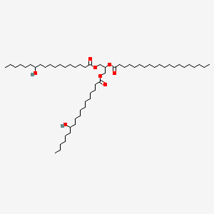 Di(12-hydroxystearoyl)-arachidoyl-glycerol