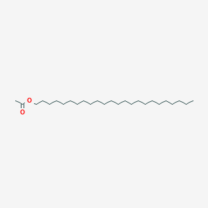 molecular formula C26H52O2 B15355120 Tetracosyl acetate 