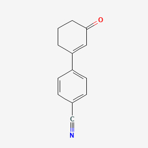 Benzonitrile, 4-(3-oxo-1-cyclohexen-1-yl)-