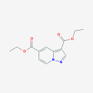 molecular formula C13H14N2O4 B15355214 Diethyl pyrazolo[1,5-a]pyridine-3,5-dicarboxylate 