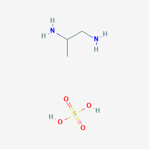 molecular formula C3H12N2O4S B15355237 Propane-1,2-diamine;sulfuric acid 