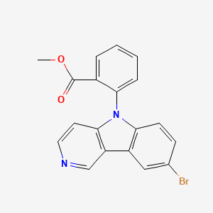 Methyl 2-(8-bromopyrido[4,3-b]indol-5-yl)benzoate