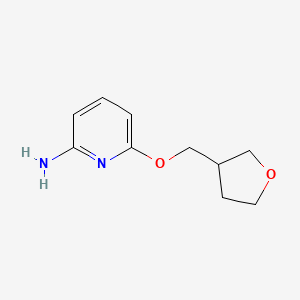 6-(Oxolan-3-ylmethoxy)pyridin-2-amine