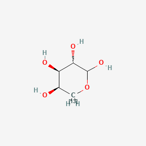 (3S,4R,5R)-(613C)oxane-2,3,4,5-tetrol