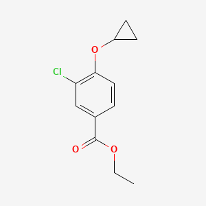 Ethyl 3-chloro-4-cyclopropoxybenzoate