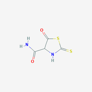 5-Oxo-2-sulfanylidene-1,3-thiazolidine-4-carboxamide