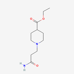 Ethyl 1-(3-amino-3-oxopropyl)piperidine-4-carboxylate