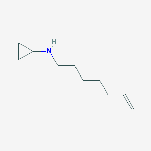 N-hept-6-enylcyclopropanamine