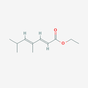 B153558 (2E,4E)-ethyl 4,6-dimethylhepta-2,4-dienoate CAS No. 67513-37-5