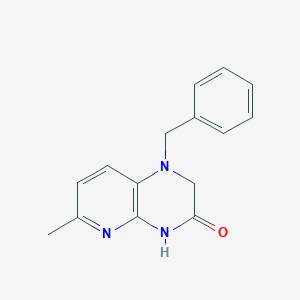 1-Benzyl-6-methyl-2,4-dihydropyrido[2,3-b]pyrazin-3-one