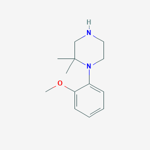 1-(2-Methoxyphenyl)-2,2-dimethylpiperazine