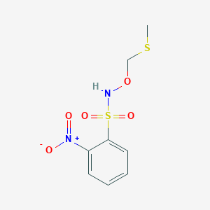 N-(methylthiomethoxy)-2-nitrobenzenesulfonamide