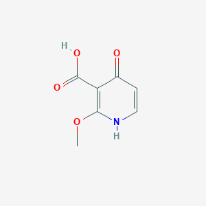 molecular formula C7H7NO4 B15356061 4-Hydroxy-2-methoxynicotinic acid 