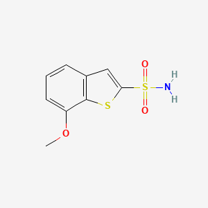 7-Methoxy-1-benzothiophene-2-sulfonamide