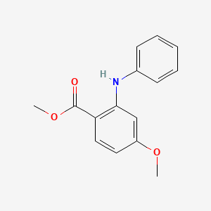 Methyl 2-anilino-4-methoxybenzoate