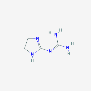 Guanidine, (4,5-dihydro-1H-imidazol-2-yl)-