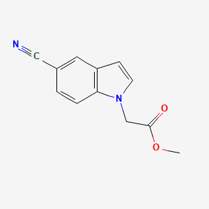 Methyl 2-(5-cyanoindol-1-yl)acetate