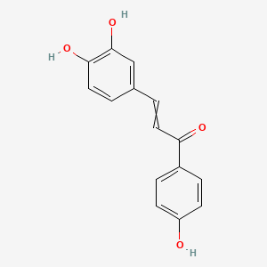 molecular formula C15H12O4 B15356581 4,5,4'-Trihydroxychalcone CAS No. 88191-22-4