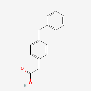 molecular formula C15H14O2 B15356605 2-(4-benzylphenyl)acetic Acid CAS No. 35889-03-3