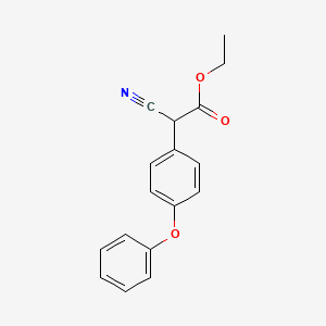 Ethyl 2-cyano-2-(4-phenoxyphenyl)acetate