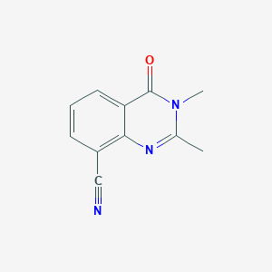 2,3-Dimethyl-4-oxoquinazoline-8-carbonitrile