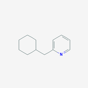 molecular formula C12H17N B15356790 2-(Cyclohexylmethyl)pyridine 