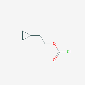 2-Cyclopropylethyl carbonochloridate