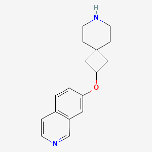 7-(7-Azaspiro[3.5]nonan-2-yloxy)isoquinoline