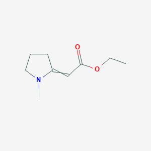 Ethyl (1-methylpyrrolidin-2-ylidene)acetate