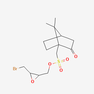 [3-(Bromomethyl)oxiran-2-yl]methyl (7,7-dimethyl-2-oxo-1-bicyclo[2.2.1]heptanyl)methanesulfonate