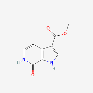 7-hydroxy-1H-pyrrolo[2,3-c]pyridine-3-carboxylic acid methyl ester