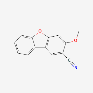 3-Methoxydibenzofuran-2-carbonitrile