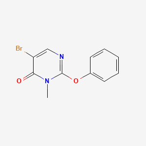 5-bromo-3-methyl-2-phenoxypyrimidin-4(3H)-one