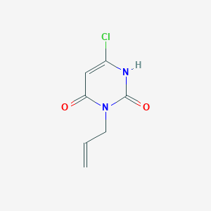 6-chloro-3-prop-2-enyl-1H-pyrimidine-2,4-dione