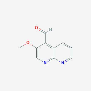 3-Methoxy-1,8-naphthyridine-4-carbaldehyde