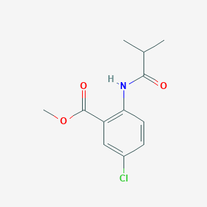 Methyl 5-chloro-2-(2-methylpropanoylamino)benzoate