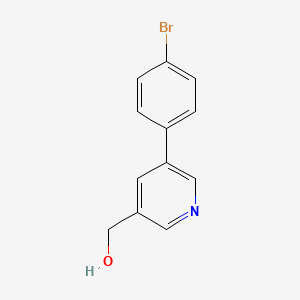 [5-(4-Bromophenyl)pyridin-3-yl]methanol