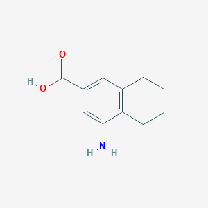 4-Amino-5,6,7,8-tetrahydronaphthalene-2-carboxylic acid