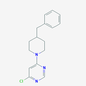 4-(4-Benzylpiperidin-1-yl)-6-chloropyrimidine