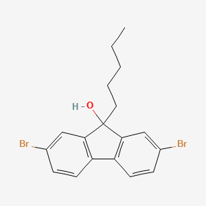 2,7-Dibromo-9-pentylfluoren-9-ol