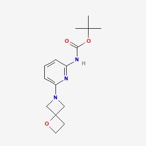 Tert-butyl (6-(1-oxa-6-azaspiro[3.3]heptan-6-yl)pyridin-2-yl)carbamate