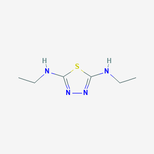 N,N'-diethyl-1,3,4-thiadiazole-2,5-diamine