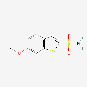 6-Methoxy-1-benzothiophene-2-sulfonamide