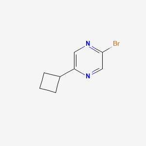 2-Bromo-5-cyclobutylpyrazine