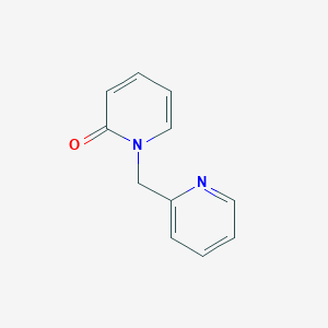 molecular formula C11H10N2O B15357819 1-(Pyridin-2-ylmethyl)pyridin-2-one 