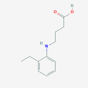 4-(2-Ethylanilino)butanoic acid