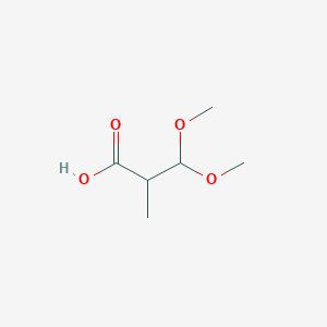 3,3-Dimethoxy-2-methylpropanoic acid