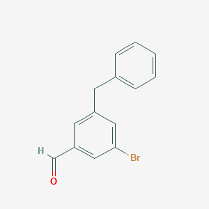 3-Benzyl-5-bromobenzaldehyde