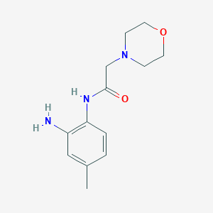 N-(2-amino-4-methylphenyl)-2-morpholin-4-ylacetamide